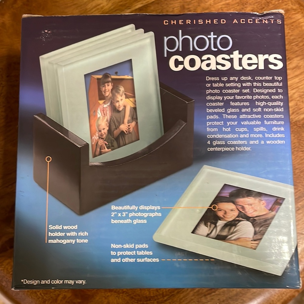 NIB Photo Coasters - Picture 2 of 4